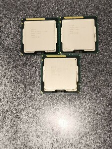Core i7-2700k i7-2600 i5-2500K 　3個セット　インテルIntel CPU LGA1155