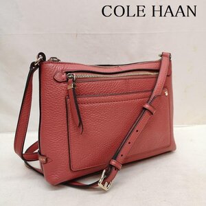 コールハーン ILIANNA CROSSBODY ミニ レザー ショルダー バッグ ショルダーバッグ - 桃 / ピンク