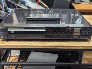 SONY CDプレーヤー CDP-302ES リモコン取扱説明書付　再生可