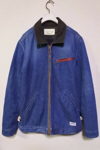 WORLD WORKERS デニム ワークジャケット 裏地ブランケット 91-B型 size M 日本製