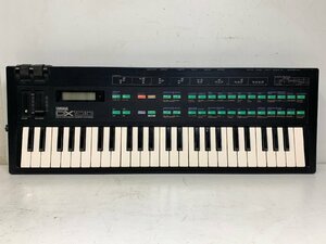 YAMAHA DX100＜動作確認済み＞※電池蓋など欠品 ヤマハ 49鍵キーボード シンセサイザー MADE IN JAPAN ※引取り可 □