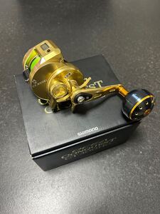 SHIMANO 18オシアコンクエストCT300HG 夢屋　OH済　オシアMX4 1号300m