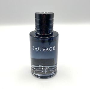 ◎【売り切り】Dior SAUVAGE EAU DE TOILETTE 香水 60ml 9割以上残 ディオール ソヴァージュ オードトワレ フレグランス フランス製 