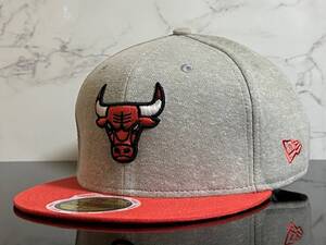 【未使用品】22QE★NEW ERA 59FIFTY×NBA シカゴ ブルズ Chicago Bulls コラボキャップ Michael Jordan《Size WOMEN 7 1/2・59.6㎝》