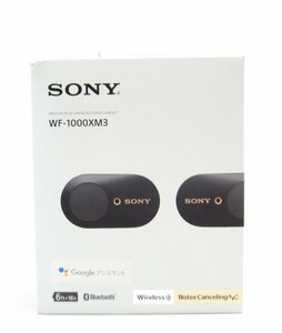 SONY ソニー WF-1000XM3 ブラック ワイヤレスイヤホン #UK666