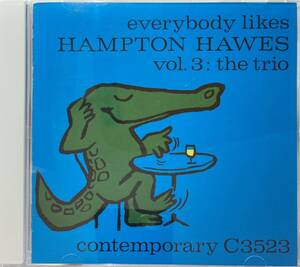 ハンプトン・ホーズ（Hampton Hawes）「ザ・トリオ vol.3（Trio: Vol.3）」（A7）CD