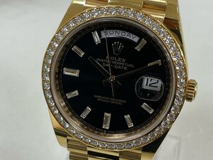 ロレックス ROLEX デイデイト40 228348RBR メンズ 【中古】 【腕時計】