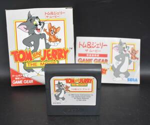 W7-13 【動作未確認】 トム＆ジェリー ［ザ ムービー］ TOM and JERRY THE MOVIE ゲームギア GG ゲームソフト G-3319 現状品