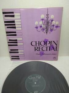 クラLP★ヴラド・ペルルミュテ（p） ショパン・リサイタル ペラジャケ美盤 CHOPIN RECITAL