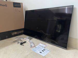 LG LED カラーテレビ 65UN8100PJA 65型 液晶テレビ 2021年製 ジャンク