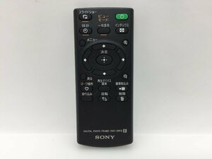 SONY　デジタルフォトフレームリモコン　RMT-DPF8　中古品F-0828