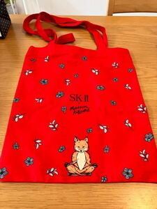 新品未使用品　SK-2　SK-II　メゾンキツネトートバッグ 