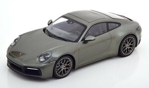 ミニチャンプス 1/18 ポルシェ 911 992 カレラ 4S 2019 グレーメタリック 504台限定 Minichamps 1:18 Porsche 911 Carrera 4S 155067328