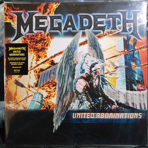 MEGADETH　LP 　新品未開封