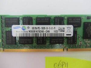 Samsung 8GB PC3-10600R DDR3　メモリ/メモリー /06P11 サムソン