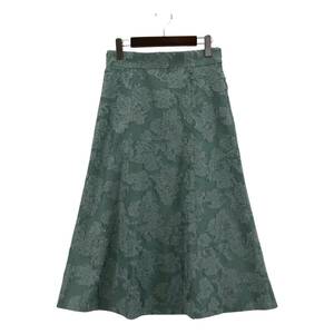 ゆうパケットOK JILLSTUART ジルスチュアート スカート size4/緑系 レディース