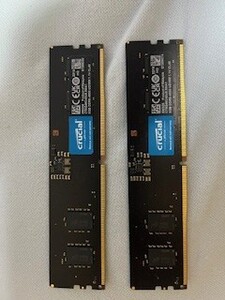 cruial ddr5-4800 8gbCT8G48C40USCL40 x2