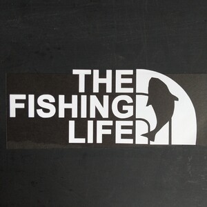 カッティングステッカー THE FISHING LIFE