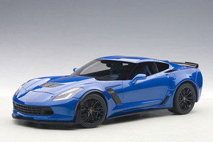 AUTO art 71265 1/18 シボレー コルベット (C7) Z06 (ブルー)