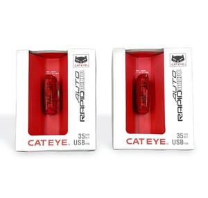 CATEYE キャットアイ テール RAPID micro AUTO ２個セット【B-667】