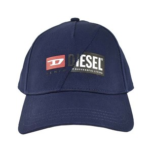 ☆匿名発送☆新品タグ付き ネイビー ディーゼル DIESEL ロゴ ラベル スナップバック ベースボールキャップ 帽子 キャップ A00584 0KAVL 8MG