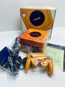 美品 / 動作品 GC ゲームキューブ ゲームボーイプレーヤー オレンジ 本体 (DOL-001)GAME BOY PLAYER 任天堂 箱付きAV セット/希少品(H-102)