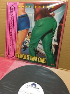 PROMO美盤LP帯付!ジェームス・ブラウン James Brown / Take A Look At Those Cakes Polydor MFP1213 見本盤 FUNK SOUL DISCO WHITE LABEL