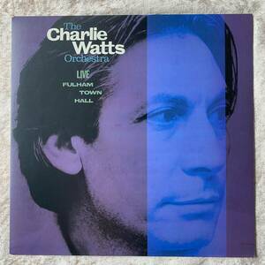 【レコード】The Charlie Watts Orchestra / LIVE AT FULHAM TOWN HALL US盤オリジナル 美盤 チャーリー・ワッツ