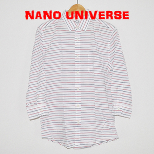 ★NANO UNIVERSE (ナノユニバース) 七分袖シャツ C