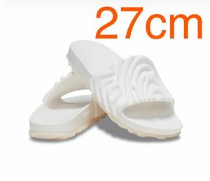 27cm Salehe Bembury Crocs The Pollex Slide mayo サレヘベンバリー クロックス ポーレックス スライド マヨ ホワイト 白 サンダル