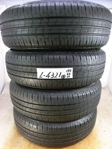 L-4321 溝あり 中古タイヤ ブリヂストン ECOPIA EP150 195/60R17 90H (4本)