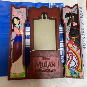 ディズニーランド アメリカ カリフォルニア 写真たて 写真立て ムーラン MULAN グッズ Disney CA フォトフレーム