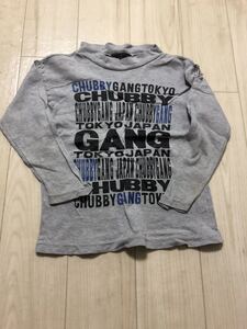 CHUBBYGANG 長袖Tシャツ（グレー）