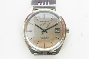 N034-S3-16034◎ LONGINES ロンジン ADMIRAL メンズ 自動巻き 腕時計 現状品③◎