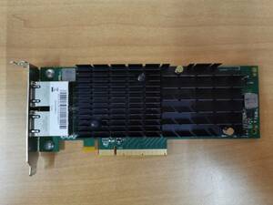 FUJITSU P009956-41H 2Port 10GBASE-T OCe14102B-NT-F LANカード 1点【現状お渡し品】