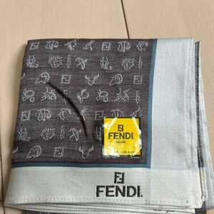 FENDI フェンディ ハンカチ 紳士ハンカチ