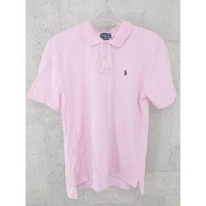 ◇ polo ralph lauren ポロラルフローレン キッズ 子供服 鹿の子 半袖 ポロシャツ X（18-20） ピンク #