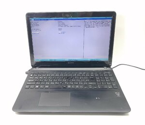 NT: SONY　SVF153B1GN　☆ Pentium3556U /4GB /1000GB/ マルチ/ 無線/ノートパソコン