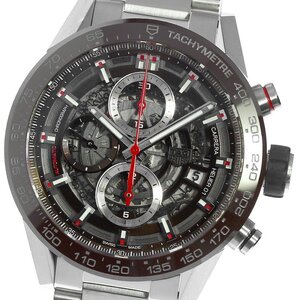 タグホイヤー TAG HEUER CAR201U-0 カレラ Cal.HEUER01 クロノグラフ 自動巻き メンズ 良品 箱・保証書付き_801679