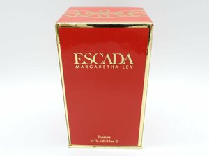 ■【YS-1】希少品 香水 ESCADA エスカーダ MARGARETHA LEY マルガレッタレイ パルファム PARFUM 7.5ml【同梱可能商品】フラコンタイプ■