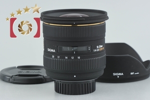 【中古】SIGMA シグマ 10-20mm f/4-5.6 EX DC HSM ニコン用