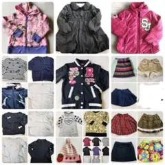 キッズ服　冬服　秋服　アウター　110cm まとめ売り　女児　女の子　5歳　6歳