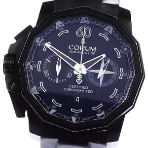 コルム CORUM 753.231.95/0371AN13 アドミラルズカップ シーフェンダー クロノグラフ 自動巻き メンズ _797944【ev10】