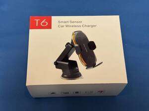 ★　自動開閉 ワイヤレス充電器 置くだけ スマホ iPhone Android 車 アーム スタンド Qi搭載 無線 Sensor Car Wireless Charger T6　★