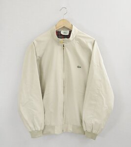 ★80s～90s LACOSTE ◆ スイングトップ ベージュ ジャケット ブルゾン ヴィンテージ ラコステ ◆MU23