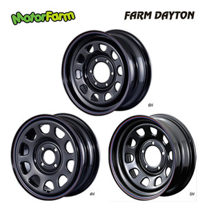 送料無料 モーターファーム FRAM DAYTONA (BRB) 7J-16 +38 5H-114.3 (16インチ) 5H114.3 7J+38【4本セット 新品】