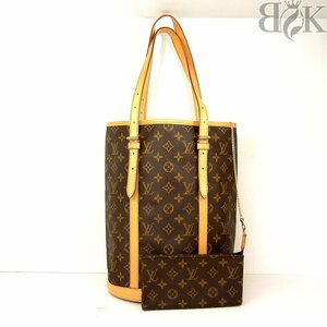 ヴィトン バケットGM M42236 トートバッグ モノグラム ポーチ付き 肩掛け LOUIS VUITTON ∞