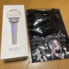 【未開封】aespa Tシャツ ペンライト 東京ドーム