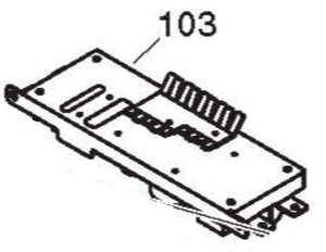 マックス MAX コンプレッサ AK-HL1310E 用 インバータユニット (1310E) アフター No.103 (AK81412) コンプレッサー 建築 部品 修理 パーツ