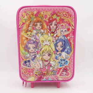 ドキドキ!プリキュア キャリーケース キャリーバッグ 集合 サイズ：約41×27×11cm ハート ドキプリ/16304